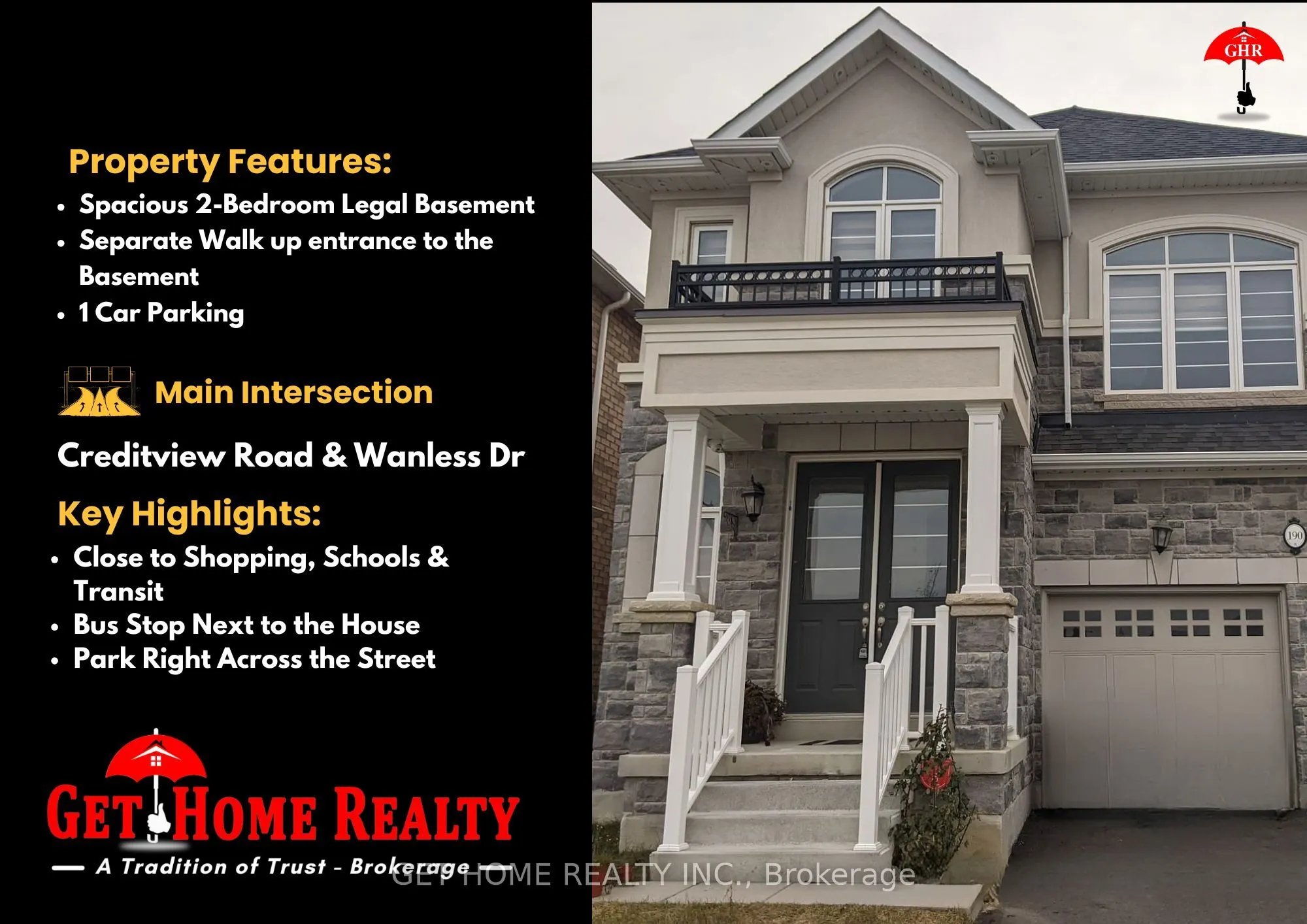 190 Thornbush Boulevard, #Bsmt