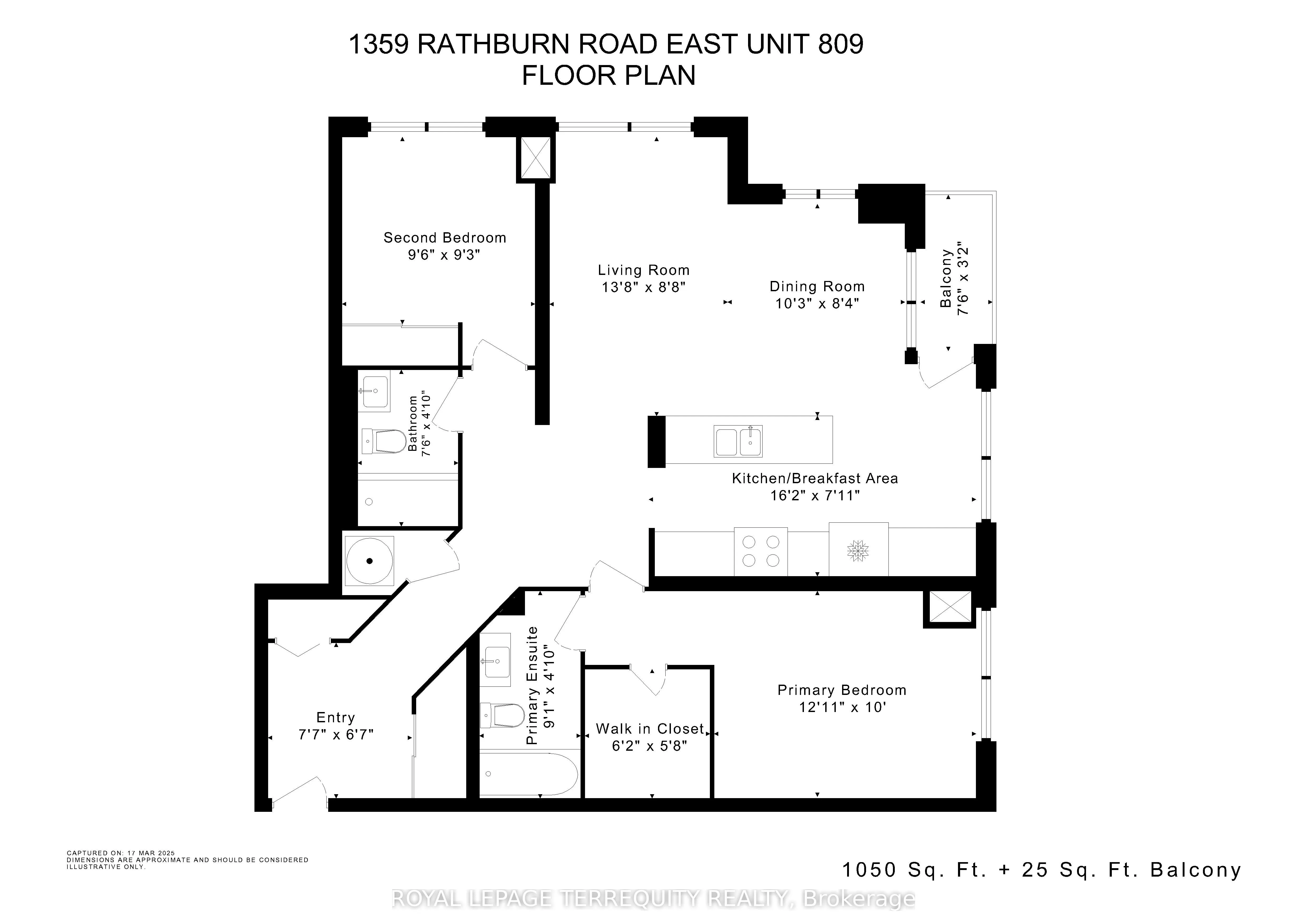 1359 Rathburn Road E, #809