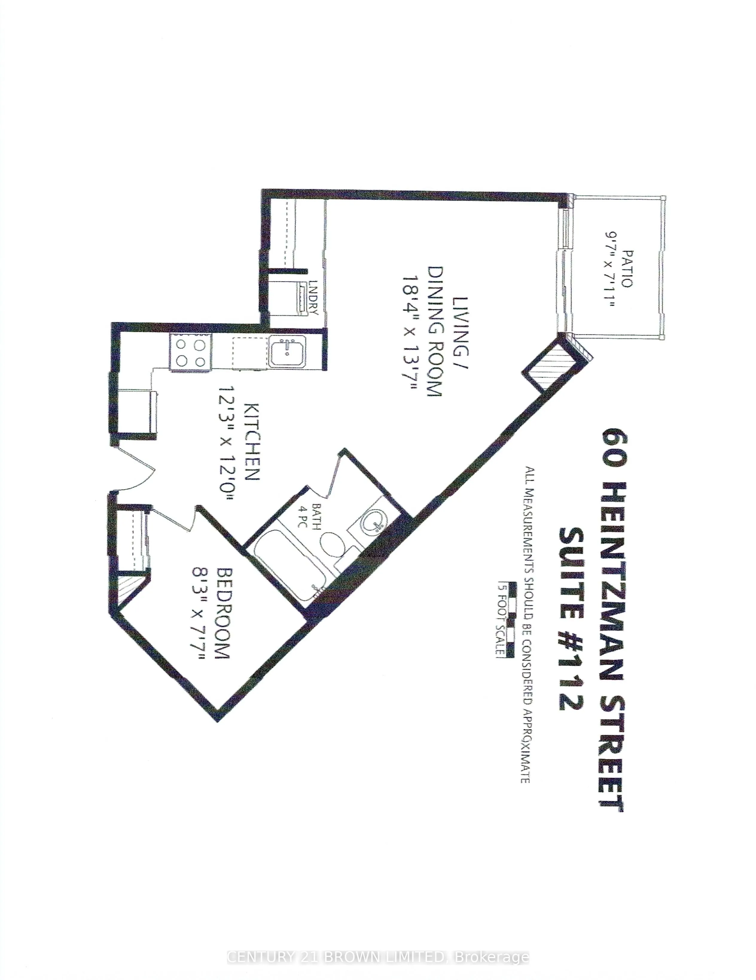 60 Heintzman Street, #112