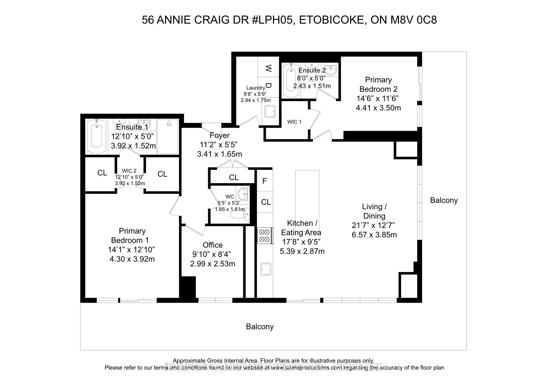 56 Annie Craig Drive, #LPH05