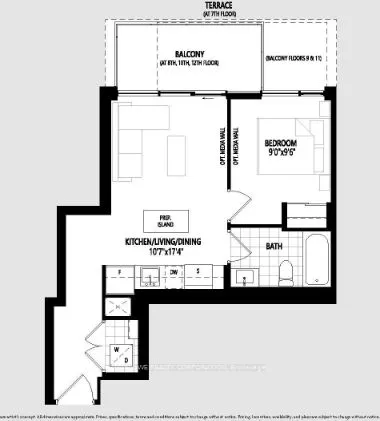 3006 William Cutmore Boulevard, #1207