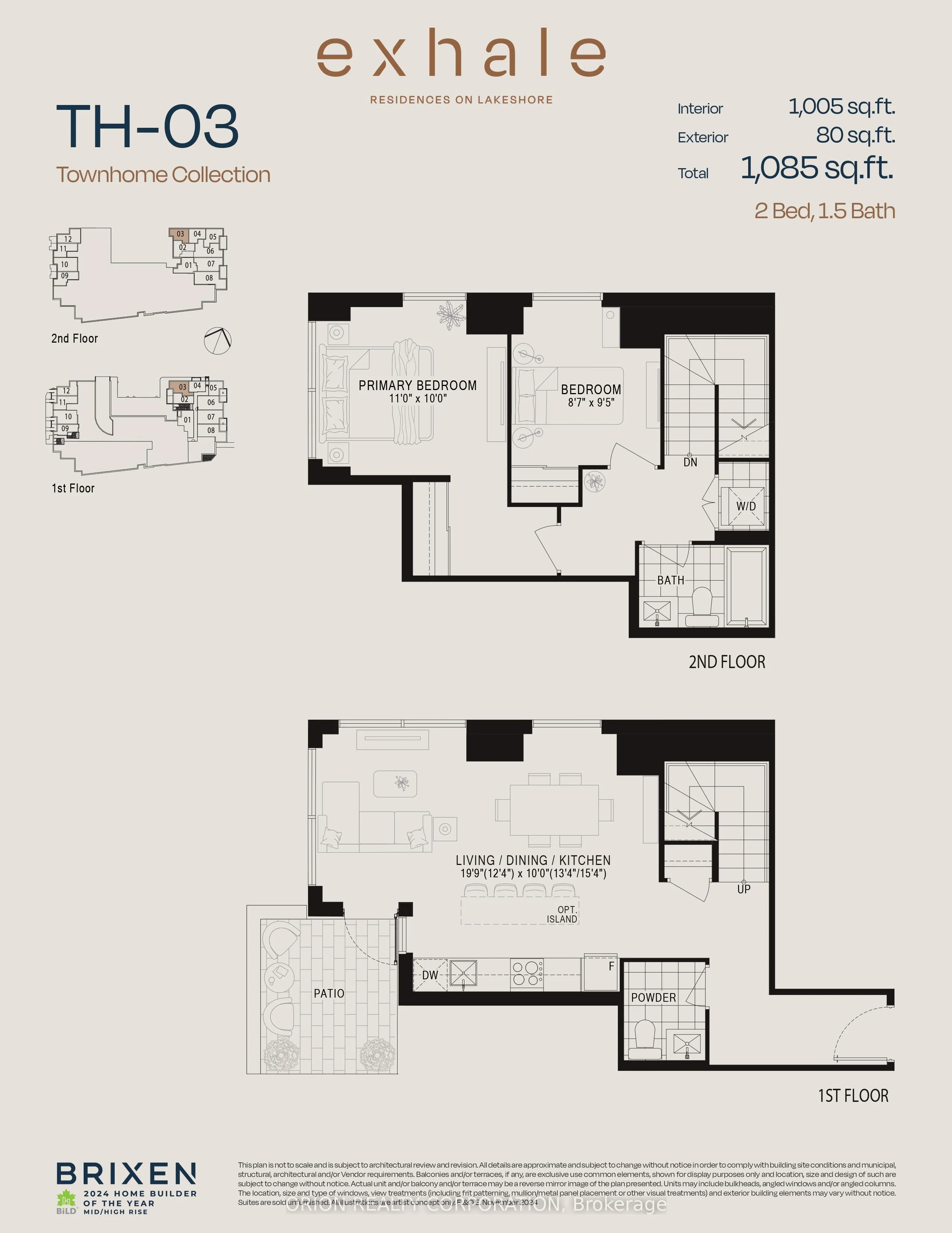 1381 Lakeshore Road E, #TH103