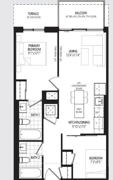 3006 William Cutmore Boulevard, #204