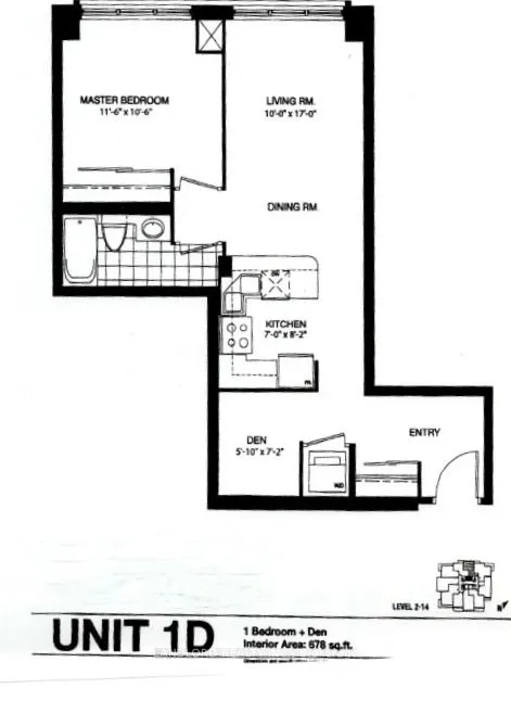 3865 Lake Shore Boulevard W, #707