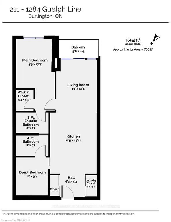 1284 Guelph Line, #211