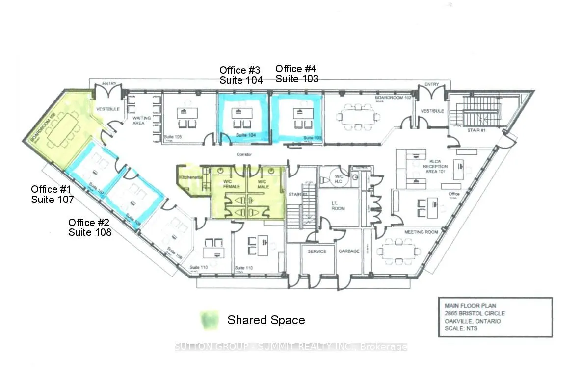 2865 Bristol Circle, #(Larger Offices)