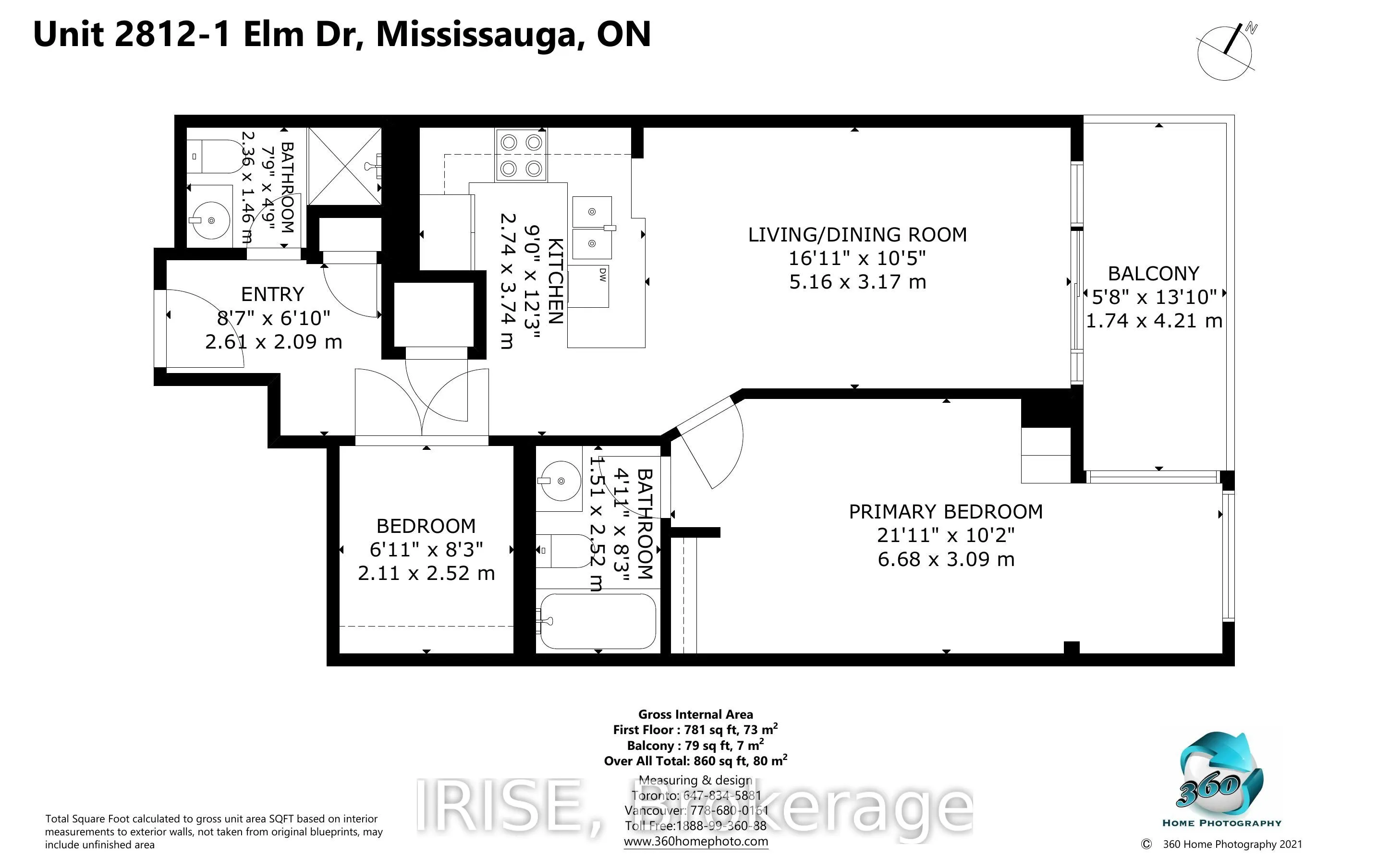 1 Elm Drive W, #2812