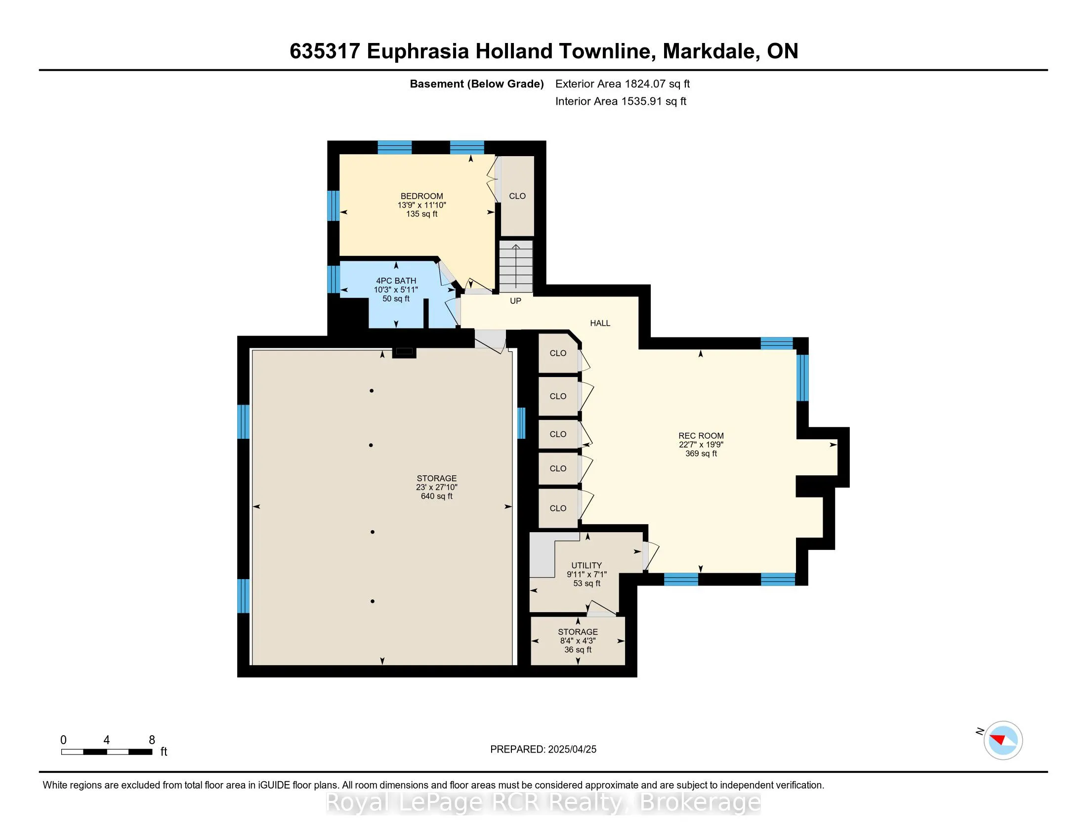 635317 EUPHRASIA-HOLLAND Townline