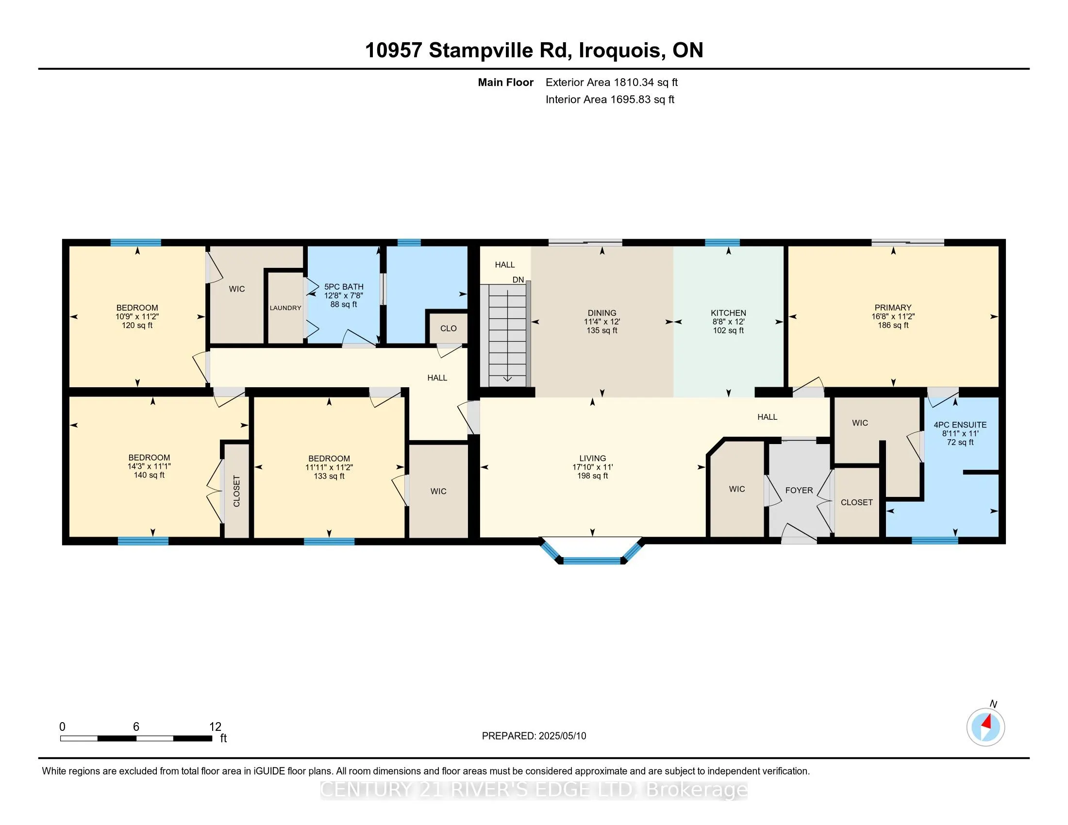 10957 Stampville Road