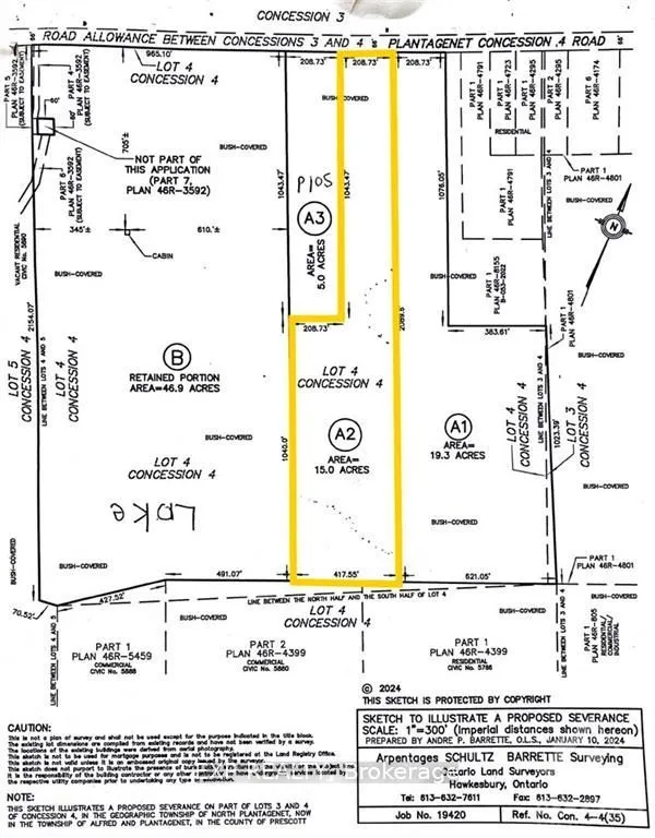 00 A2 CONCESSION ROAD 4 Road