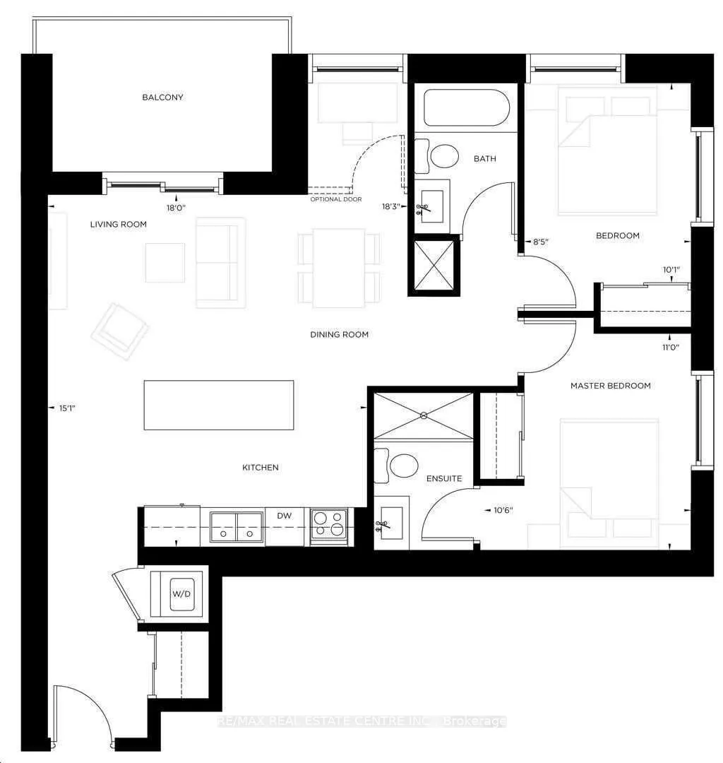 15 QUEEN Street S #1007
