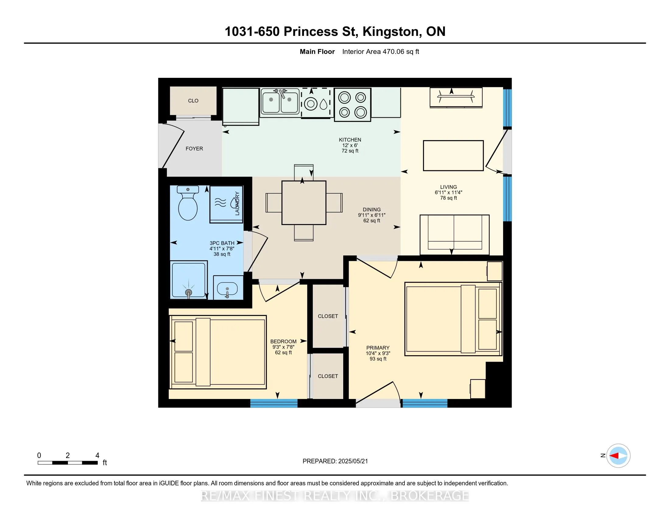 652 Princess Street, #1031
