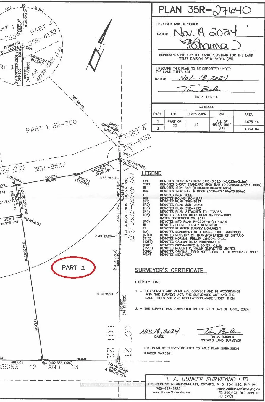 0 Rosseau Lake Rd 1