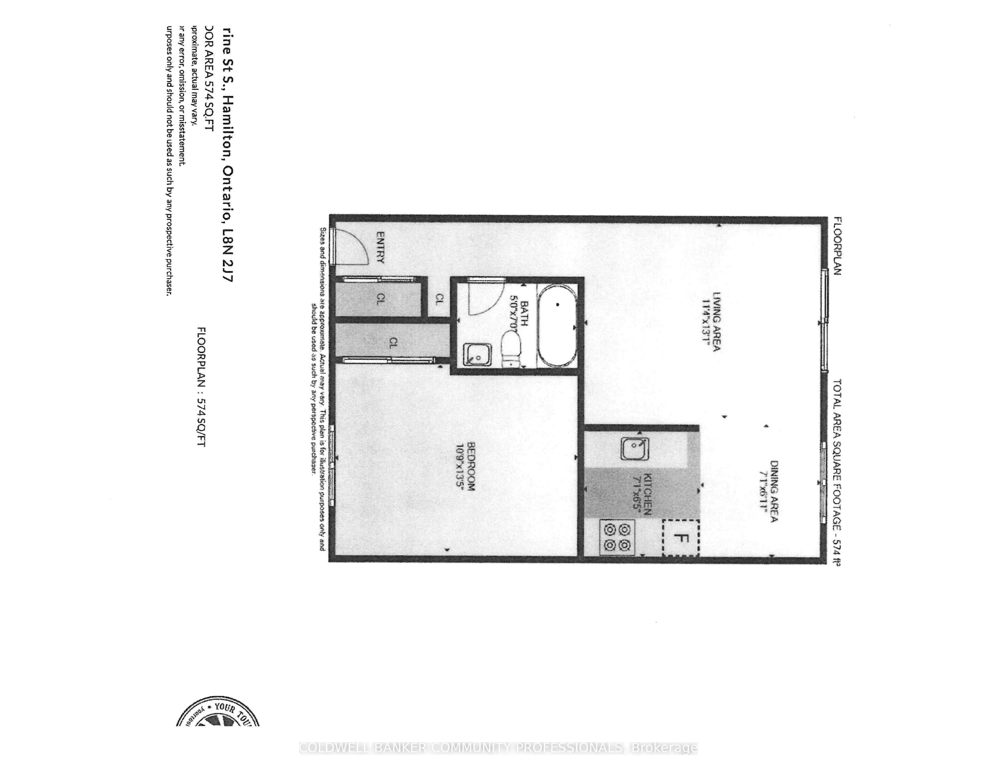 141 Catharine Street S, #806