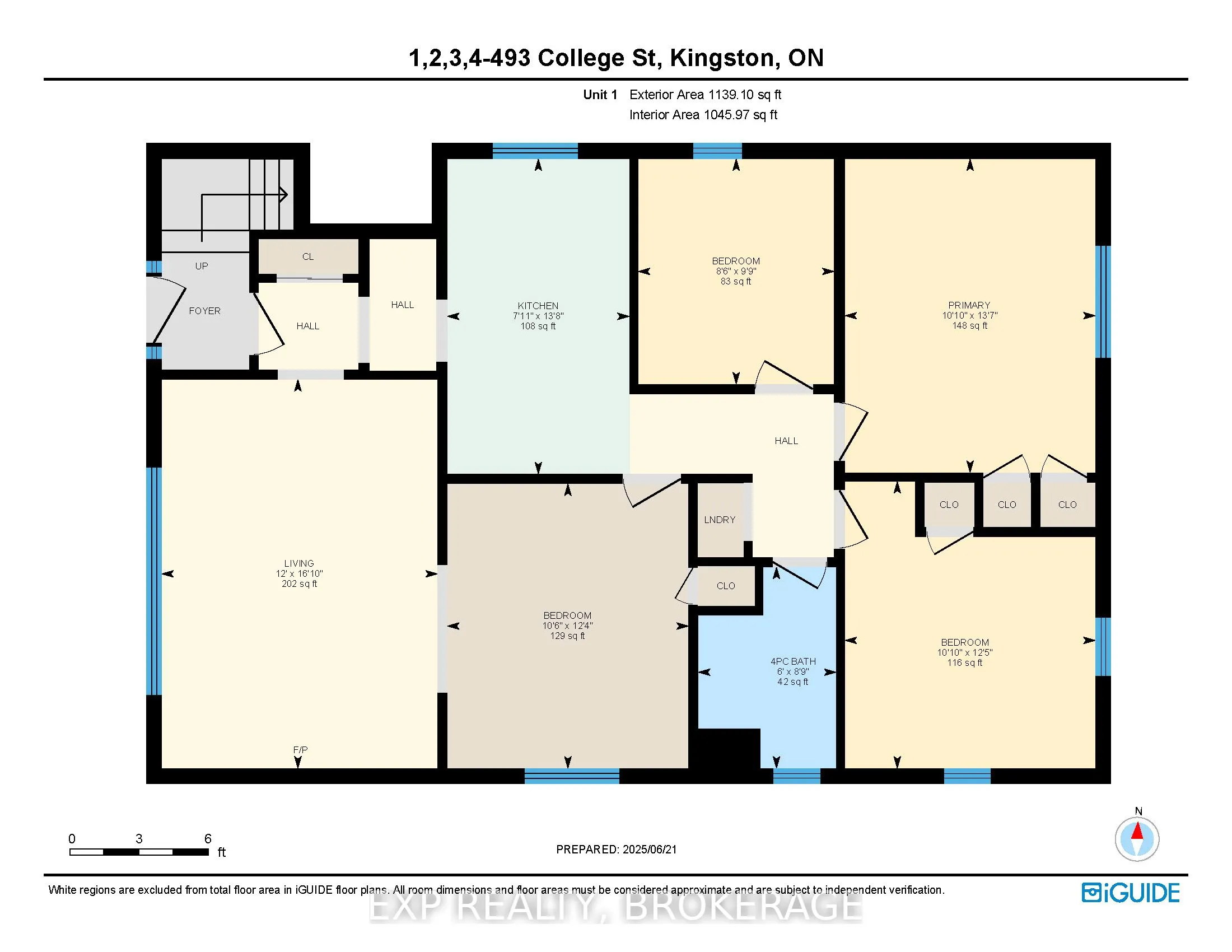 493 COLLEGE Street, #1