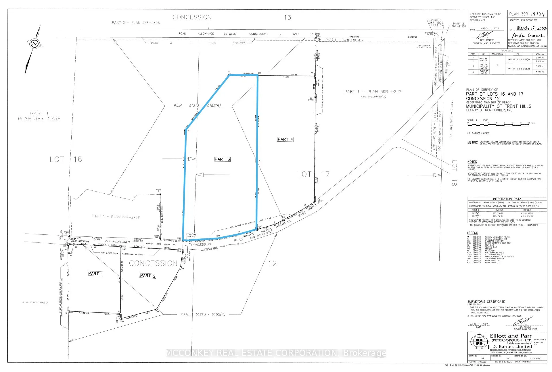 252 Concession Road 13 E