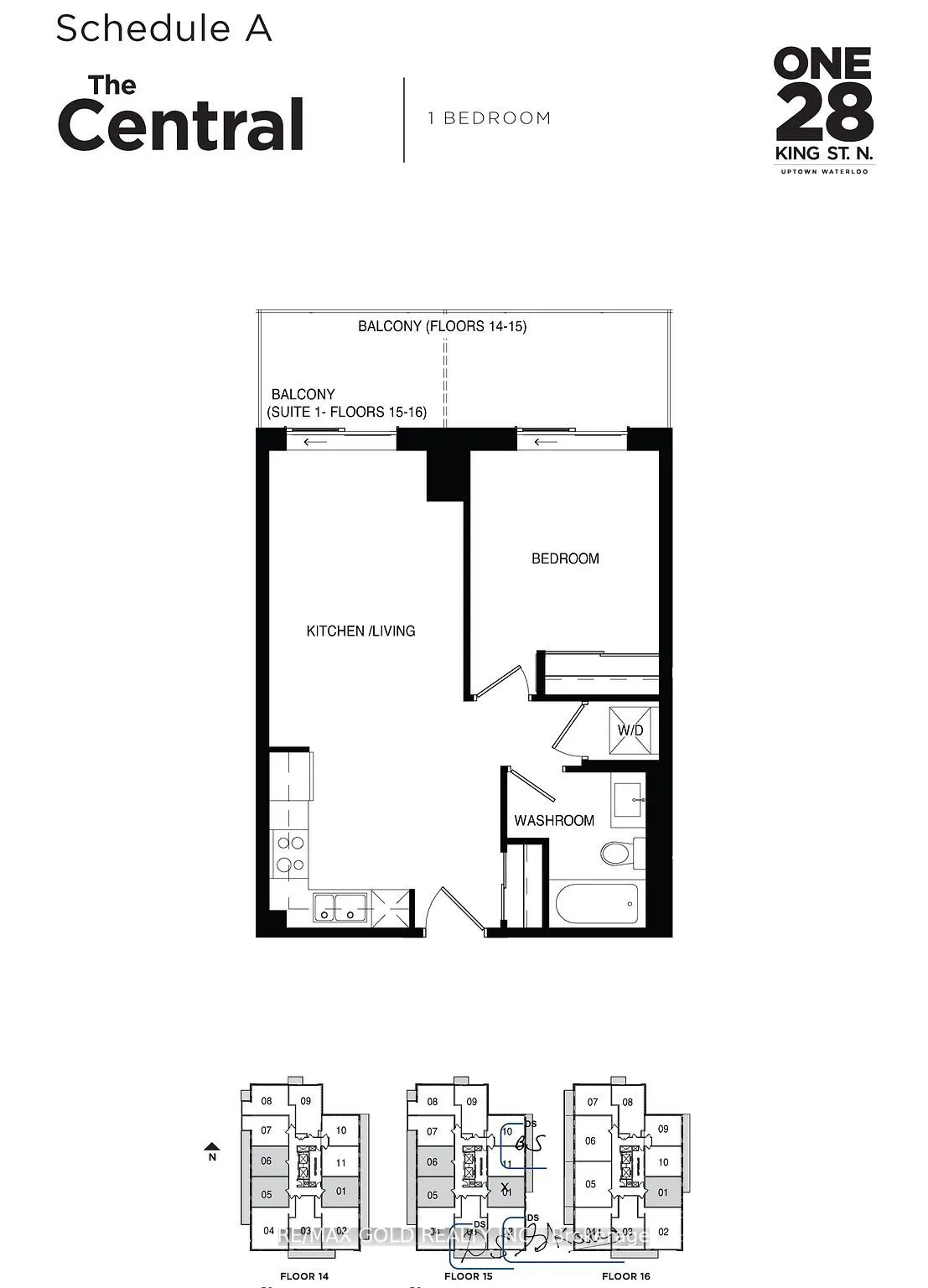 128 King Street N, #1501