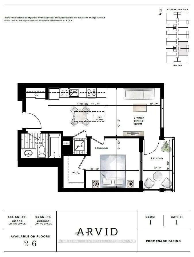 247 Northfield Drive E, #206