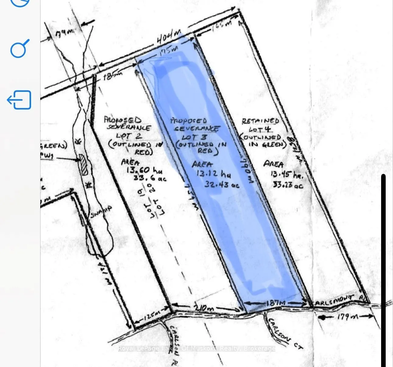 PT 3 of 35R27632 Carlsmount Road