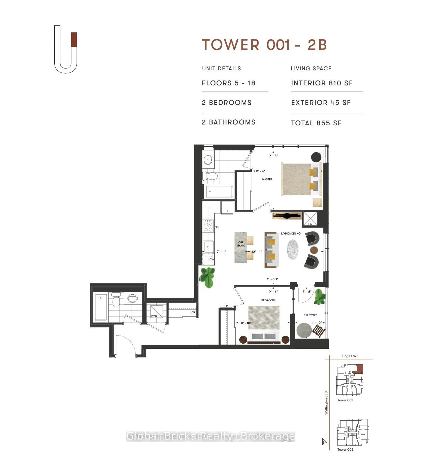 5 Wellington Street S, #612