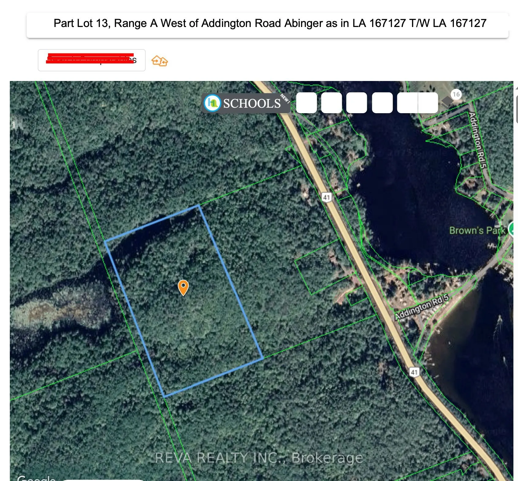 Lot 13 Addington Highlands