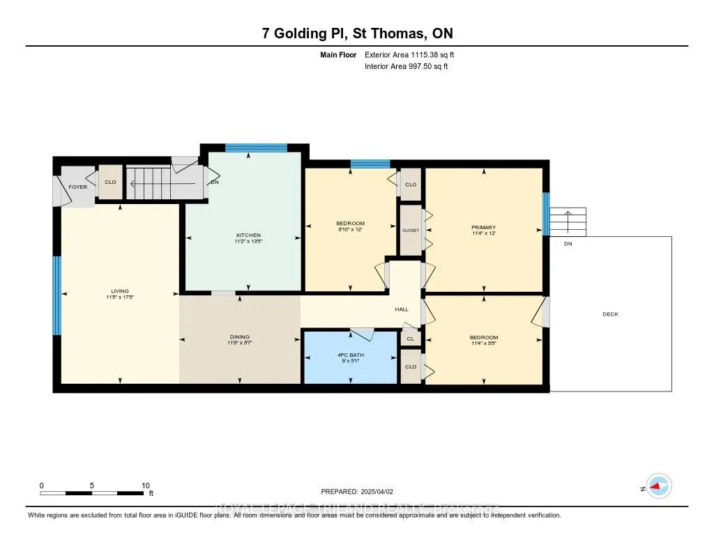 7 GOLDING Place