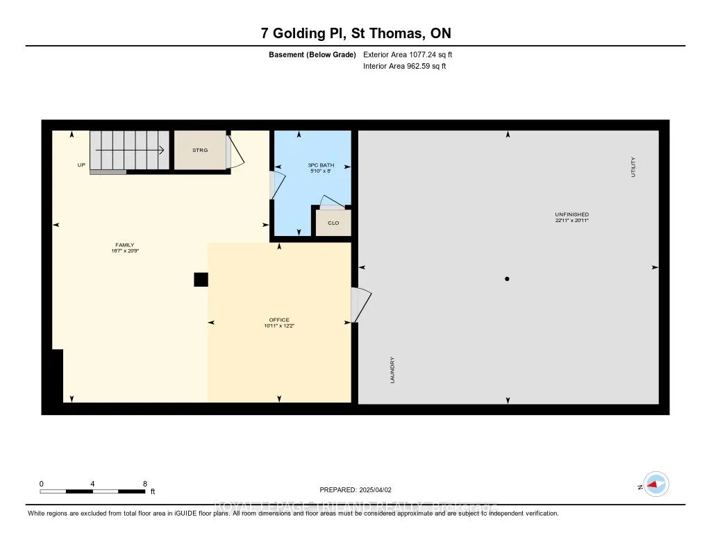 7 GOLDING Place