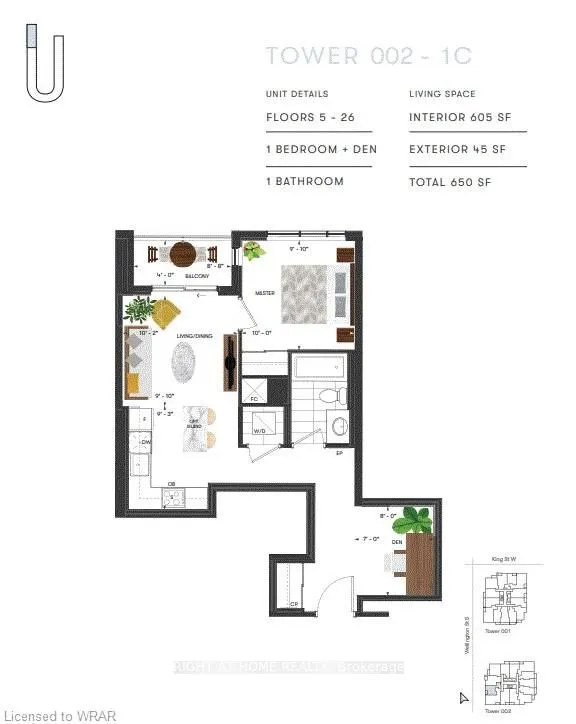 15 Wellington Street S, #610