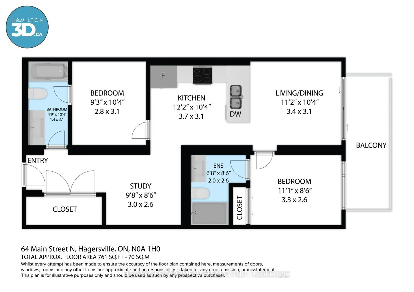 64 MAIN Street N, #303
