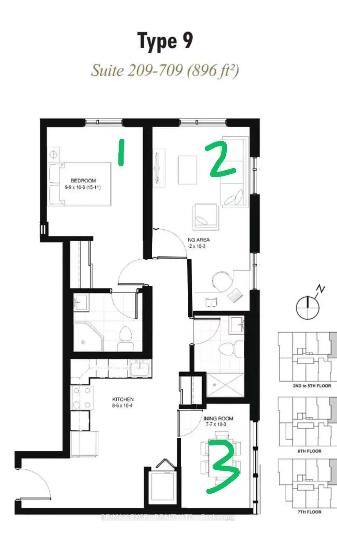 246 Lester Street, #709
