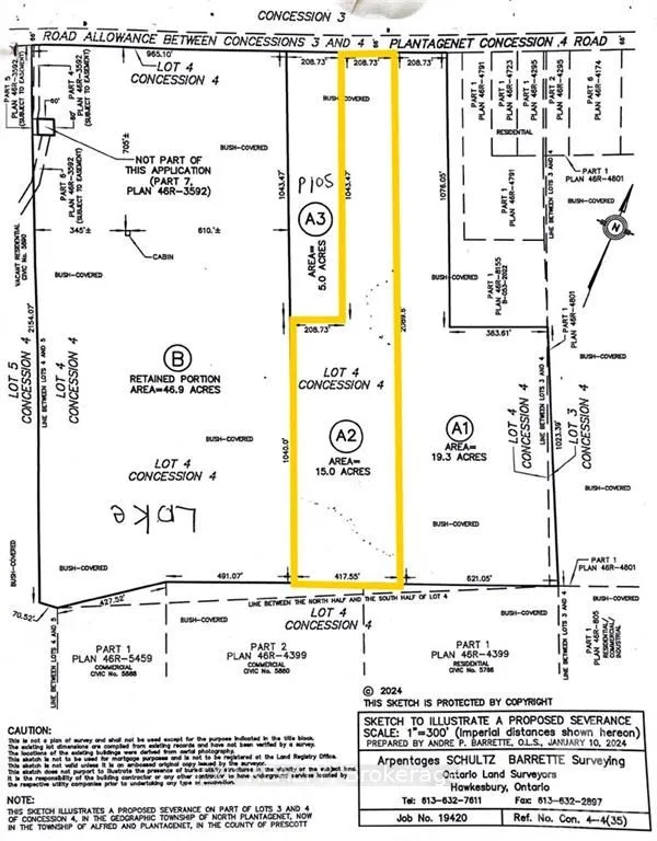 00 A2 CONCESSION ROAD 4 Road