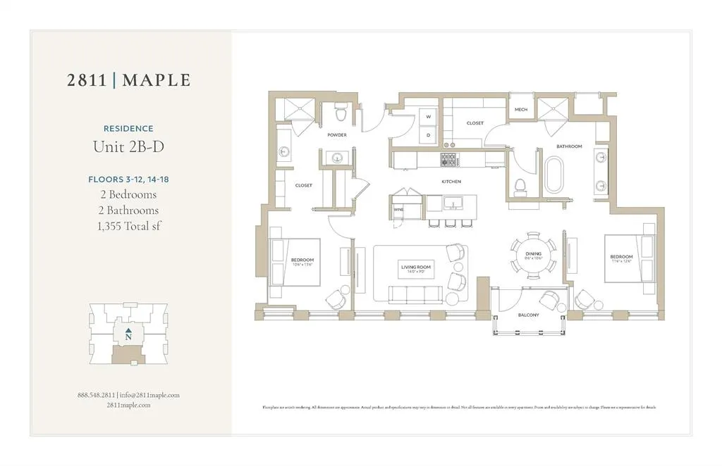 2811 Maple Avenue, #1106