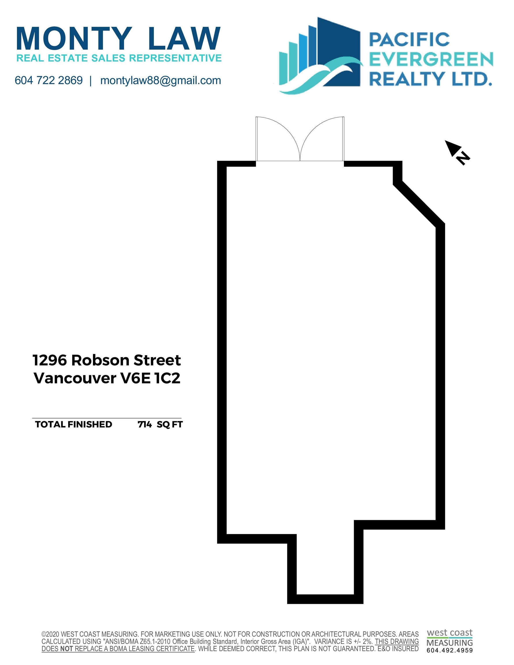 1296 ROBSON STREET