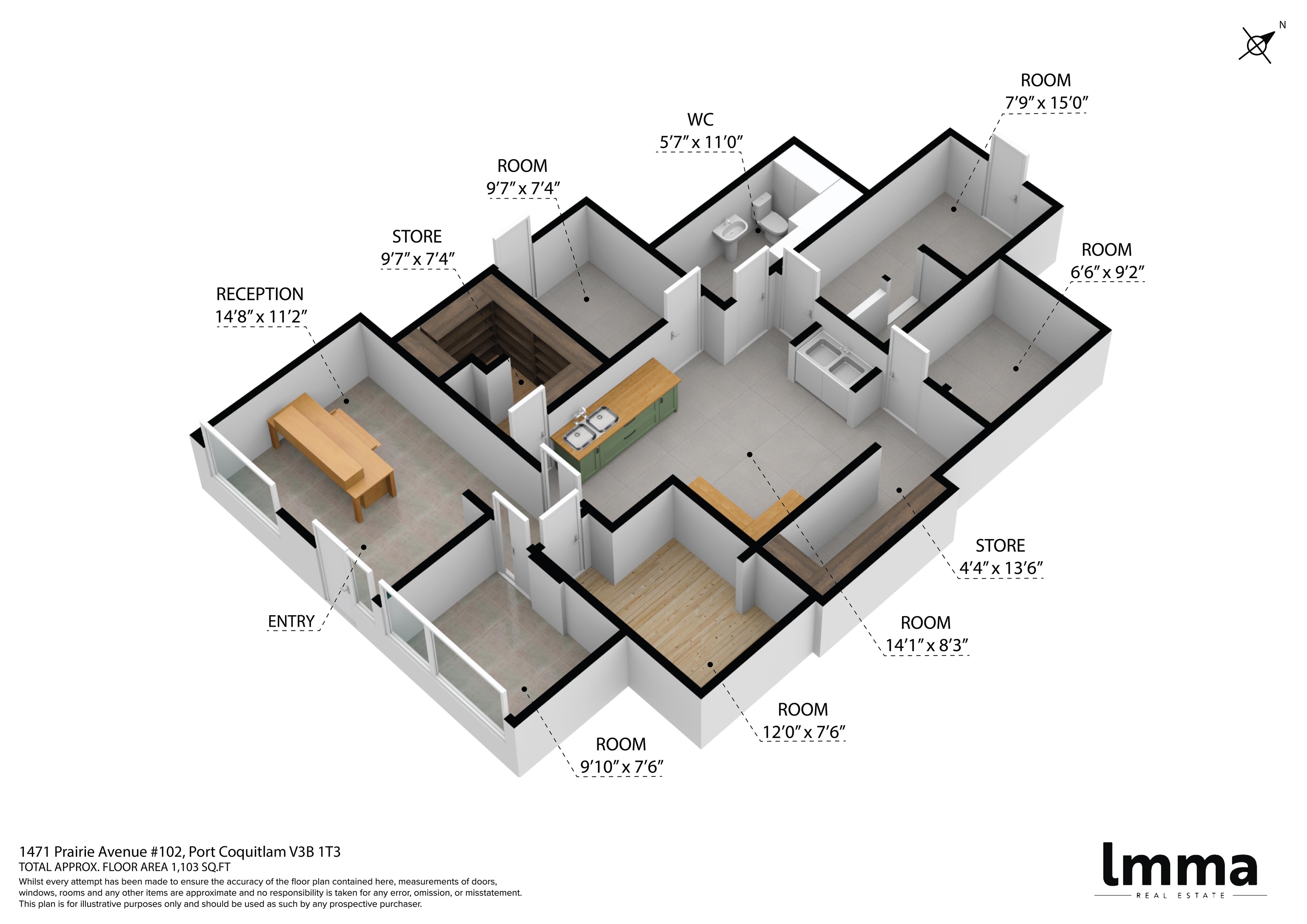 2 1471 PRAIRIE AVENUE, #2