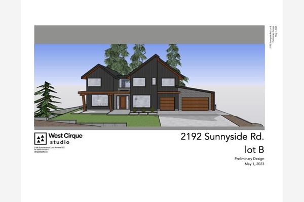 LOT B 2192 SUNNYSIDE ROAD, Anmore
