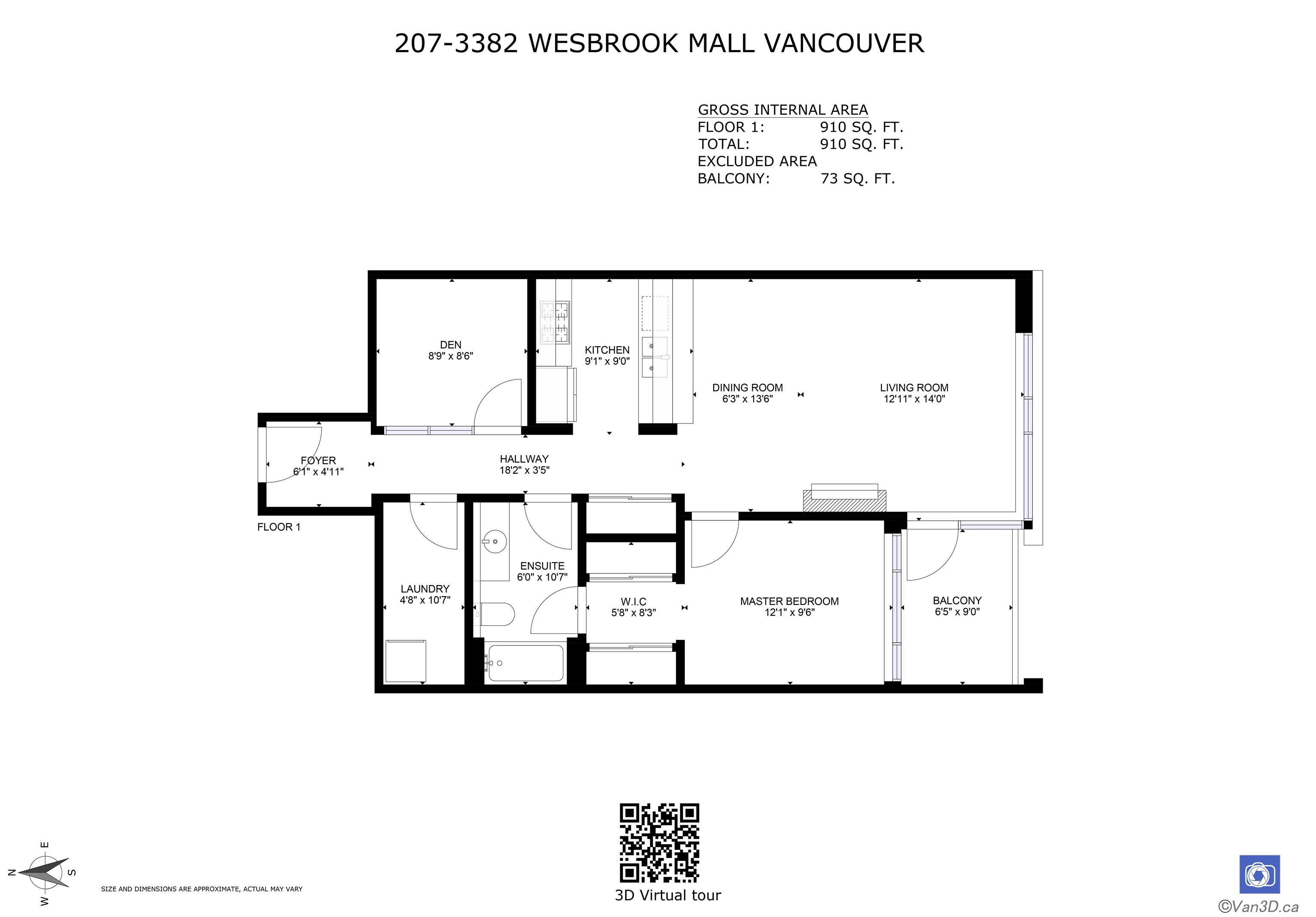 207 3382 WESBROOK MALL, #207