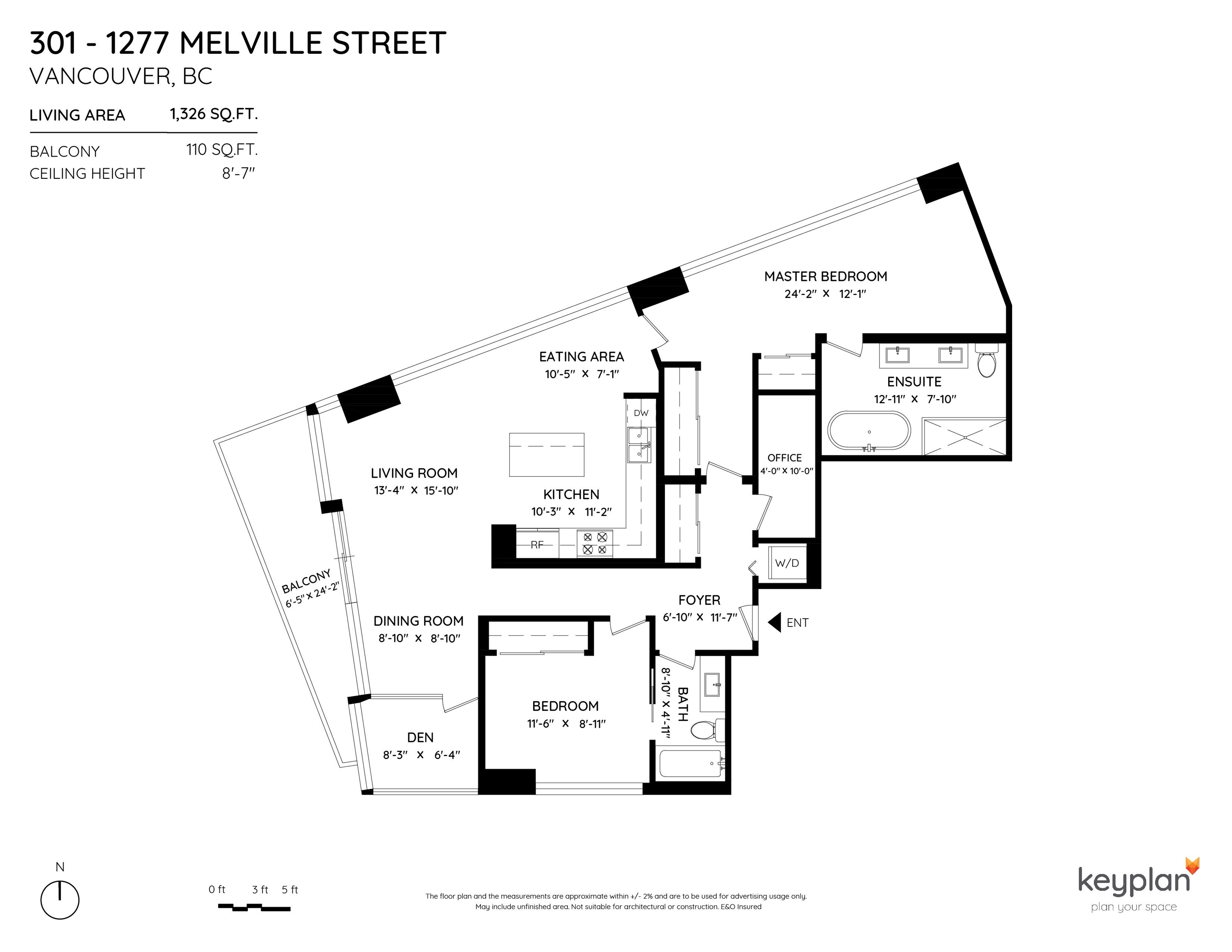 301 1277 MELVILLE STREET, #301