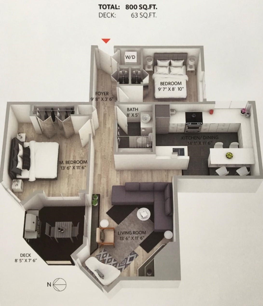 302 1355 W 4TH AVENUE, #302