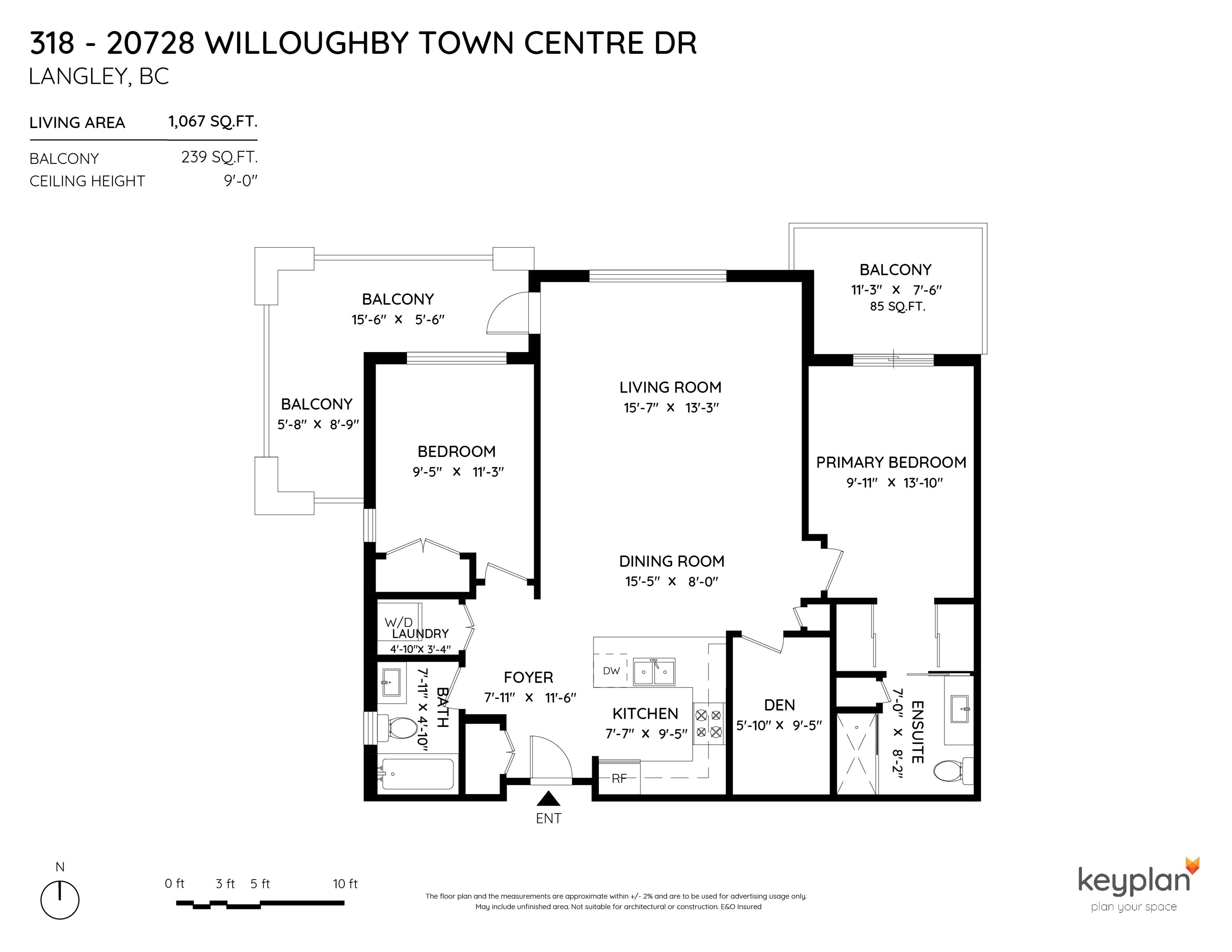 318 20728 WILLOUGHBY TOWN CENTRE DRIVE, #318