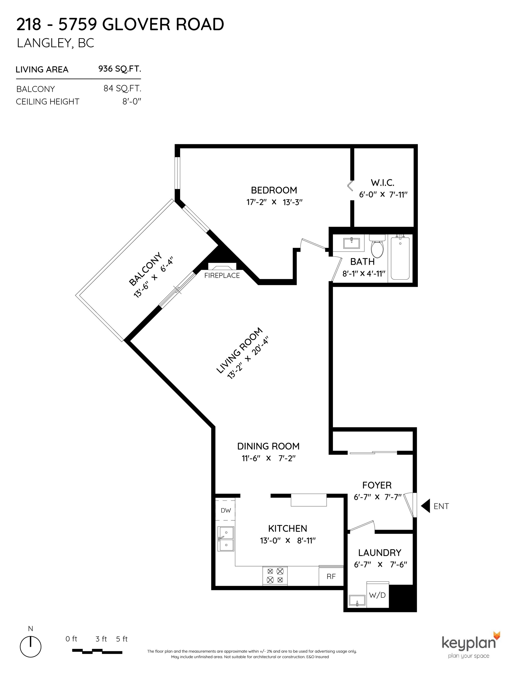 218 5759 GLOVER ROAD, #218