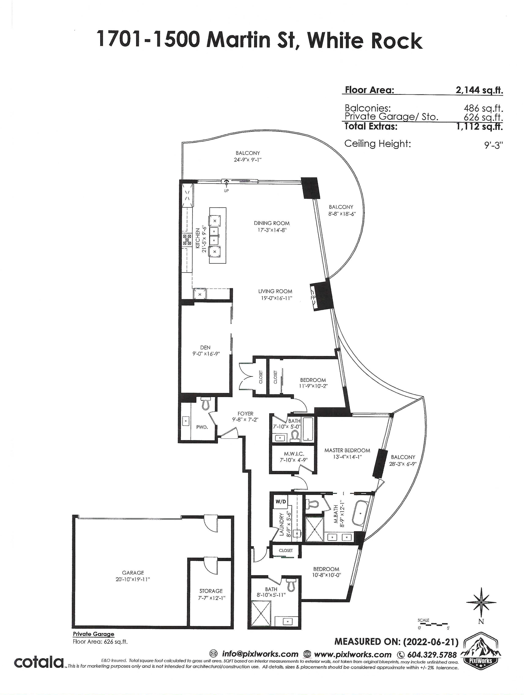 1701 1500 MARTIN AVENUE, #1701