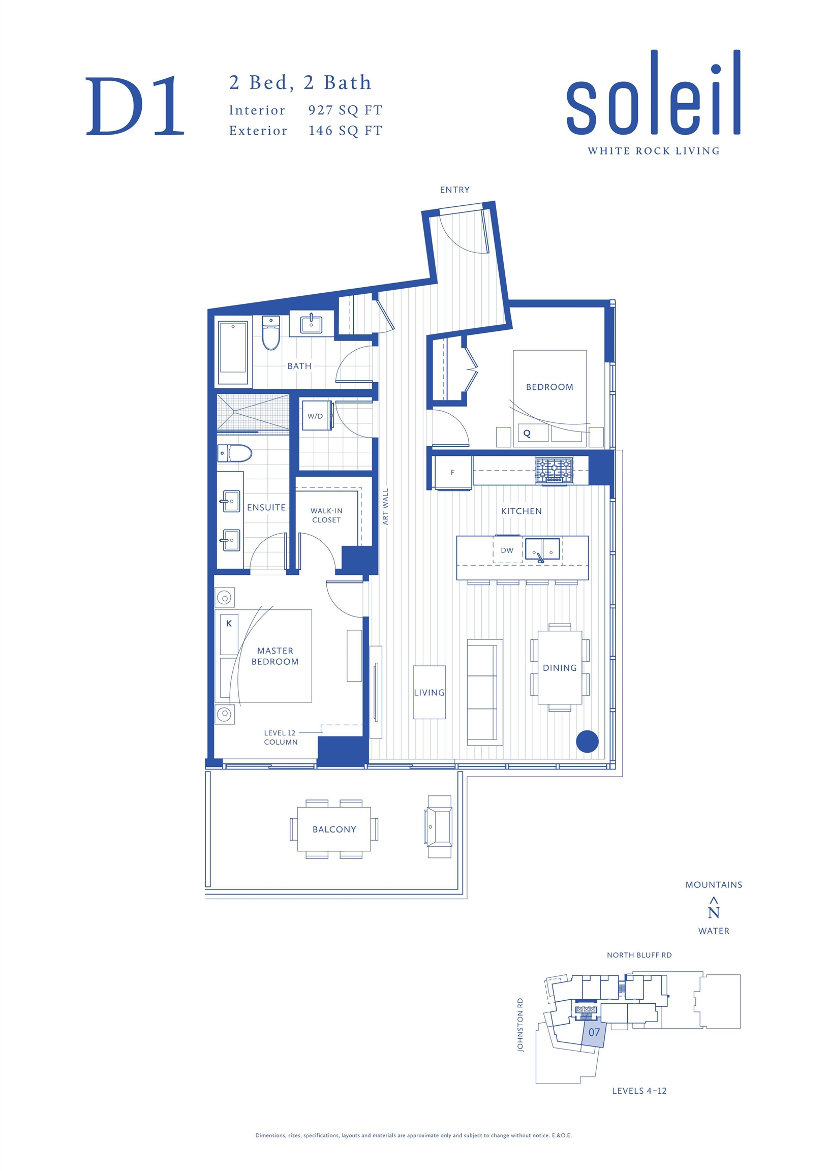 507 1588 JOHNSTON ROAD, #507