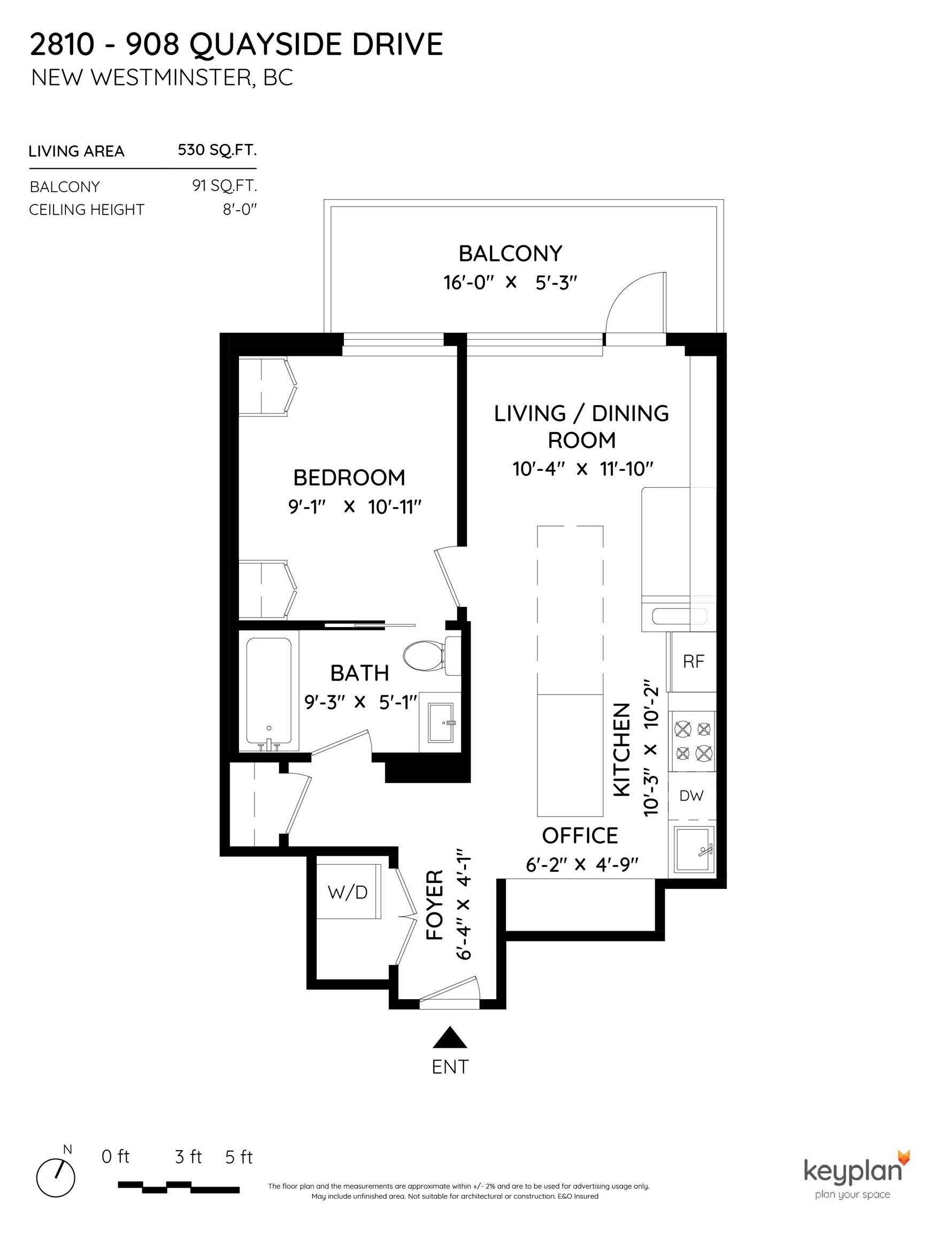 2810 908 QUAYSIDE DRIVE, #2810