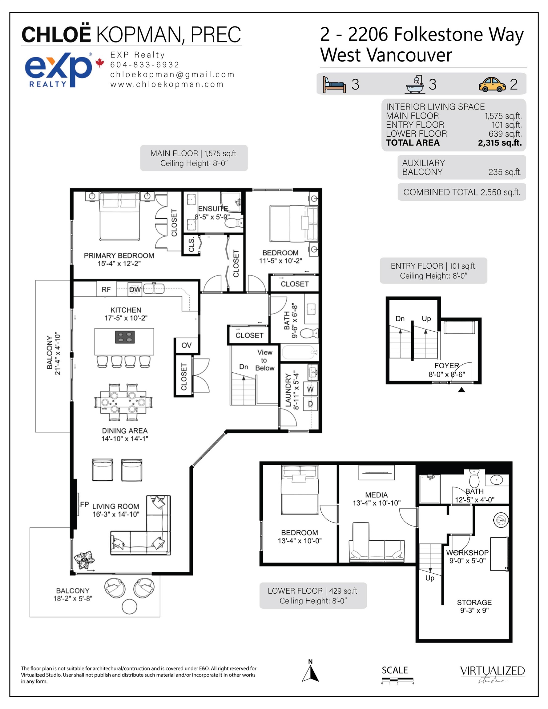 2 2206 FOLKESTONE WAY, #2