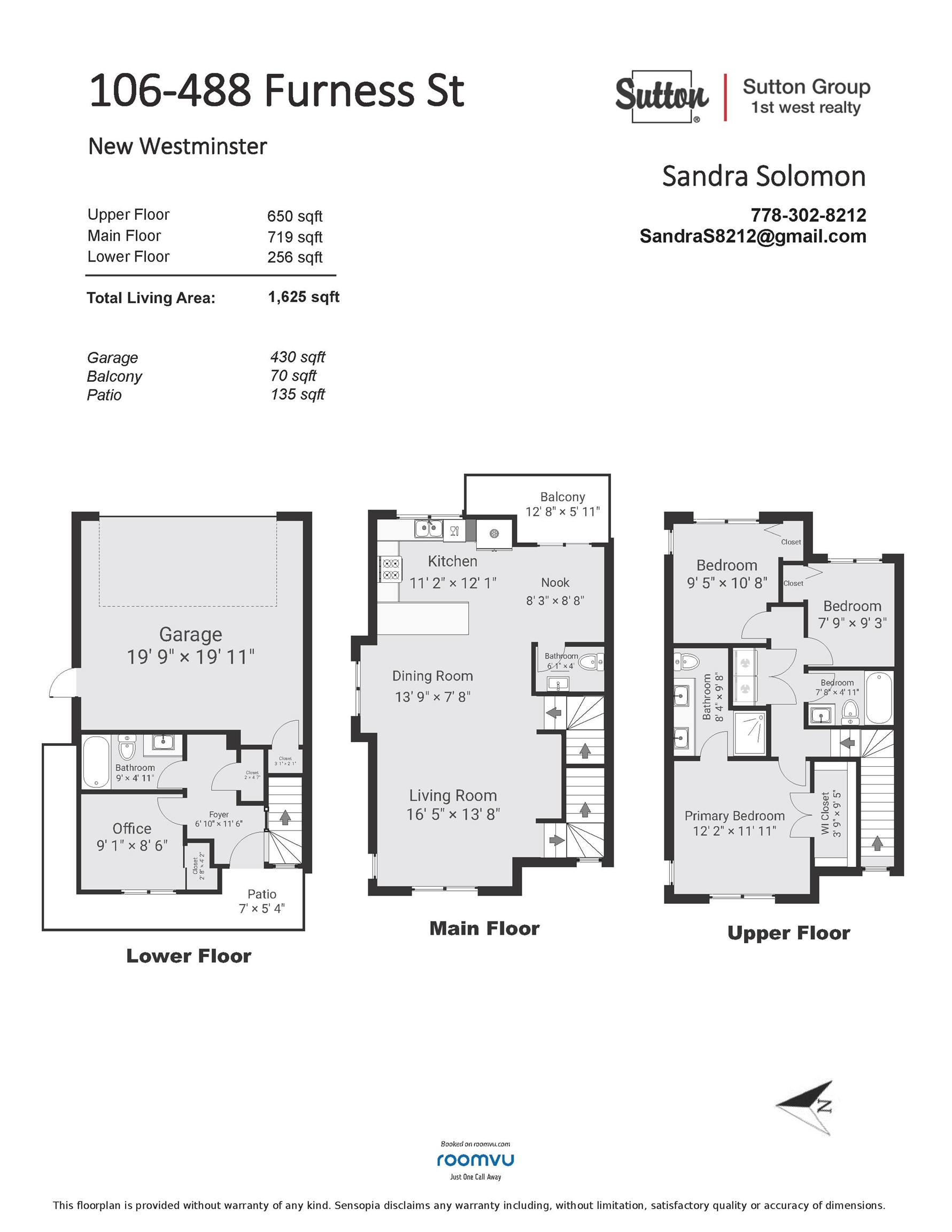 106 488 FURNESS STREET, #106