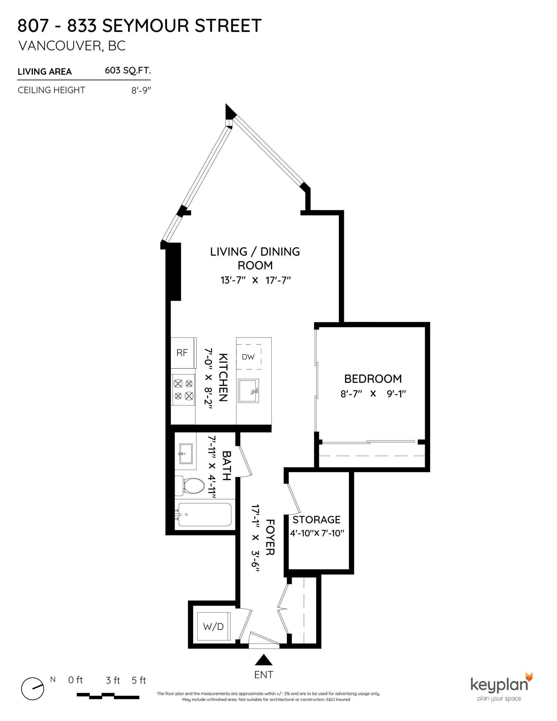 807 833 SEYMOUR STREET, #807