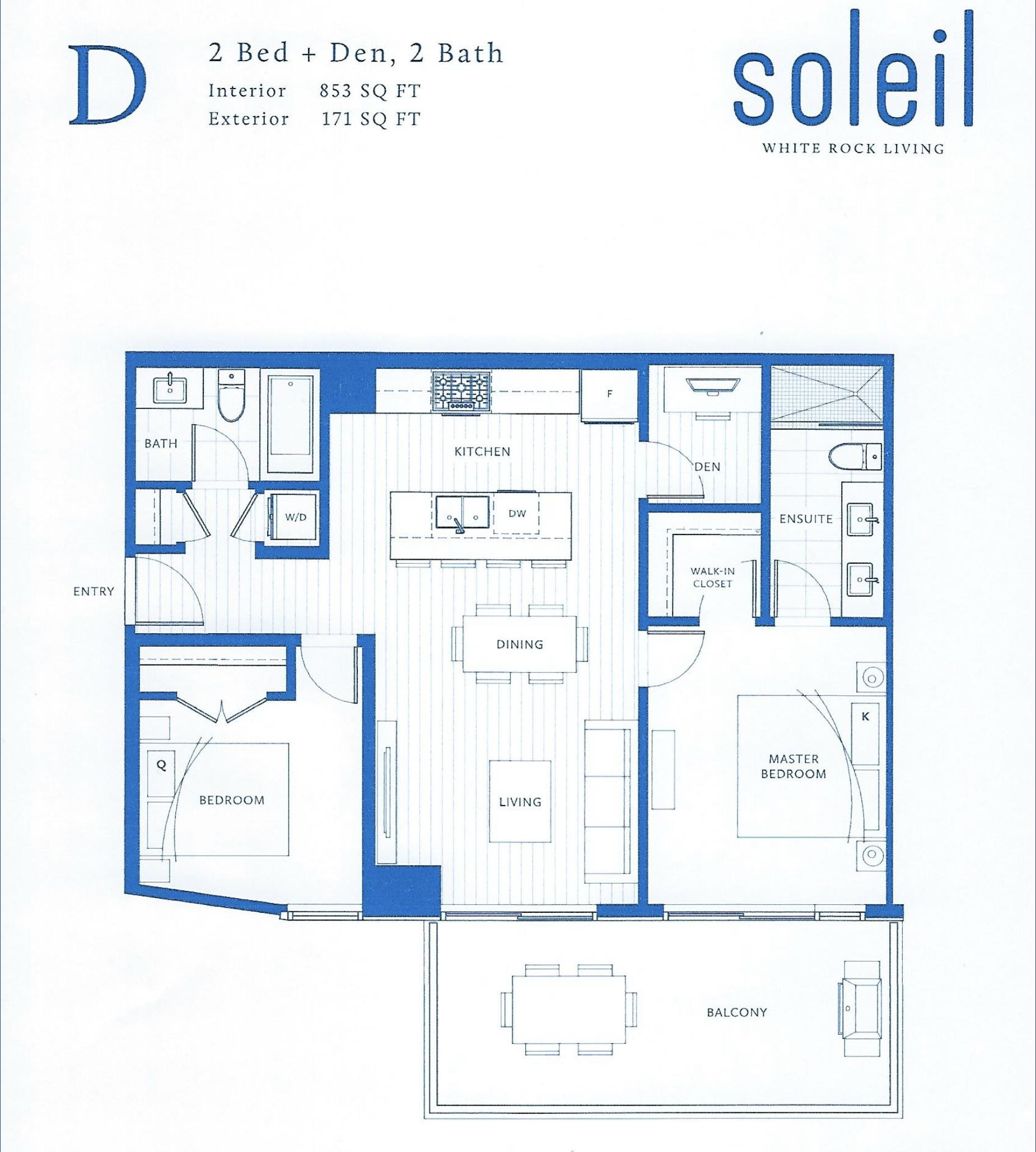 906 1588 JOHNSTON ROAD, #906