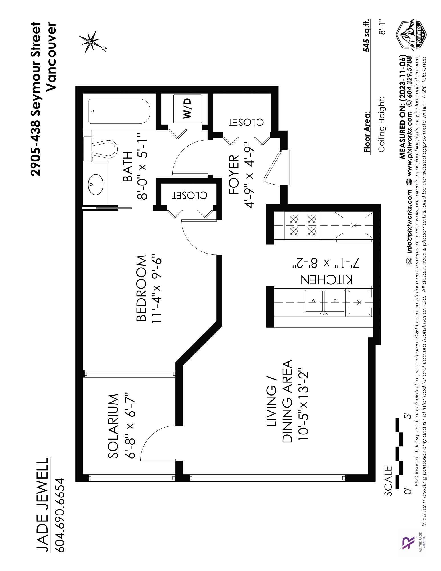 2905 438 SEYMOUR STREET, #2905