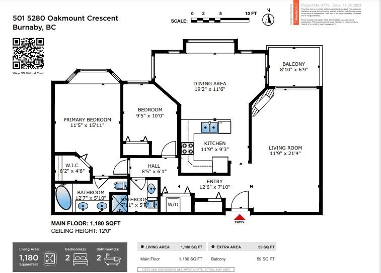 501 5280 OAKMOUNT CRESCENT, #501