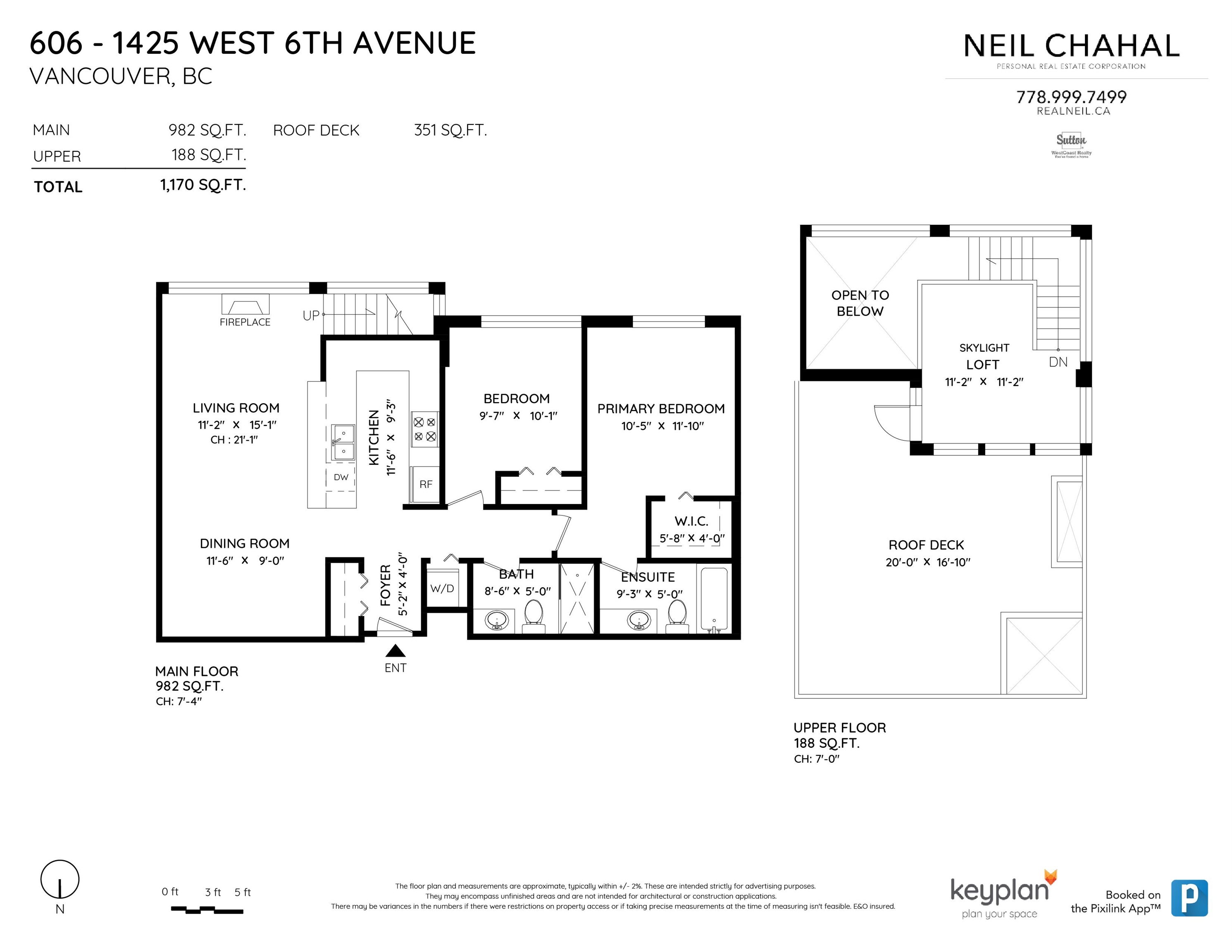 606 1425 W 6TH AVENUE, #606